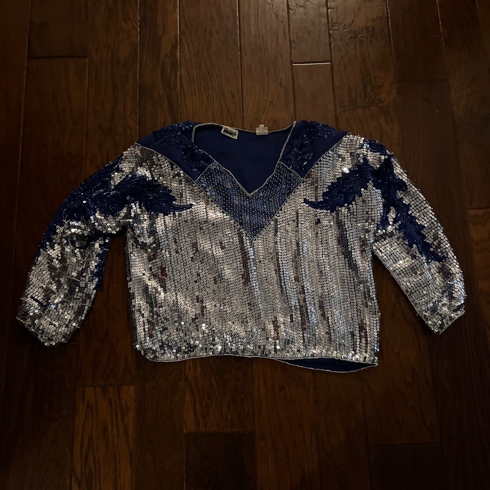 Sequins top size Medium
